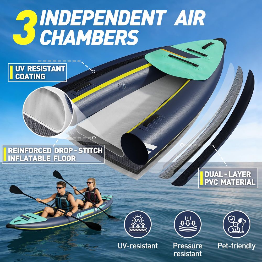 Kayak 1 2 Person for Adults, 1 – Fishing Kayak Paddle Bewertung und Preis
