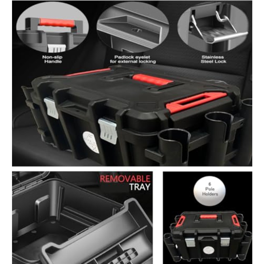 Kayak Fishing Crate - 6 Integr – Fishing Kayak Crate Bewertung und Preis