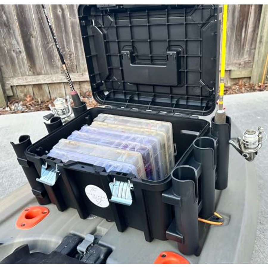 Kayak Fishing Crate - 6 Integr – Fishing Kayak Crate Bewertung und Preis