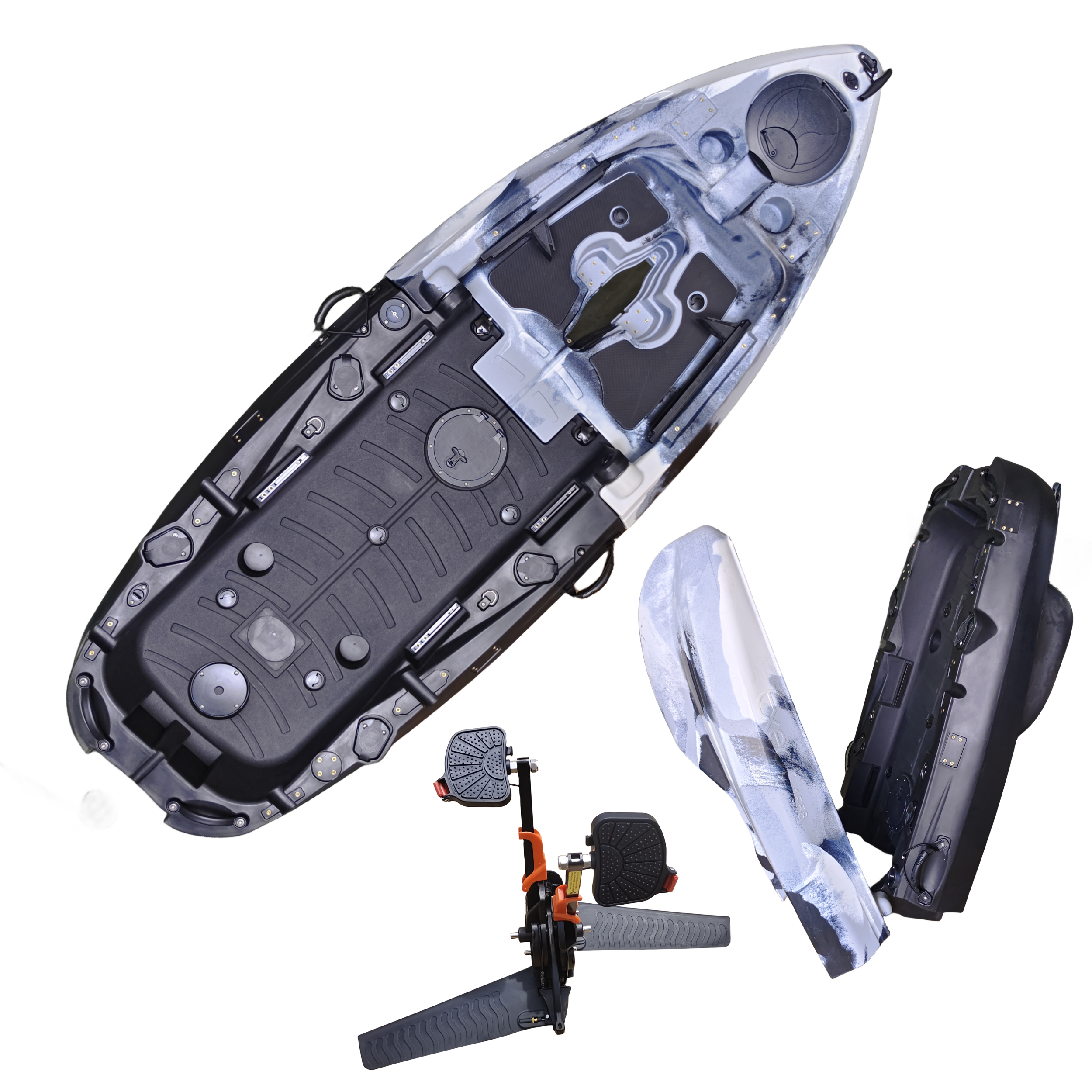 Plastic Kayak Pedal Kayak Fish – Fishing Kayak Seat Bewertung und Preis
