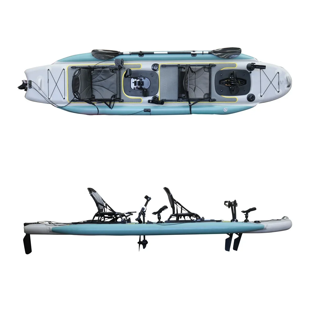 2026 14FT 2-Person Sit-On-Top  – Fishing Kayak Sit In Bewertung und Preis