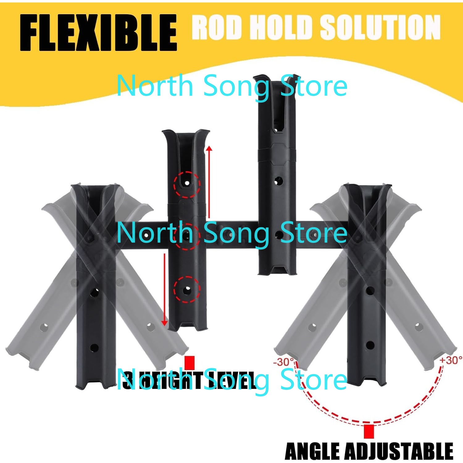 Adjustable Fishing Rod Holders – Fishing Kayak Crate Bewertung und Preis