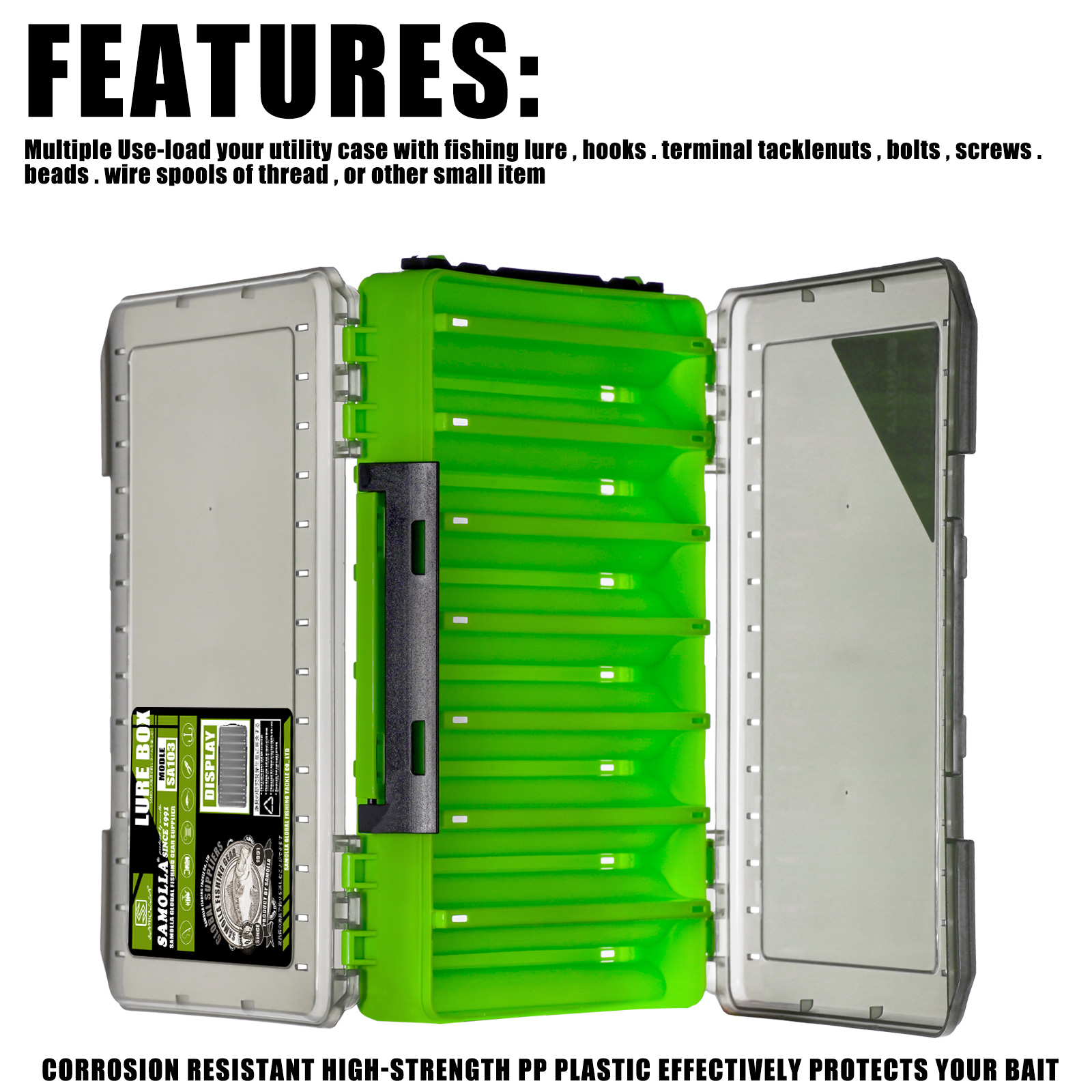 Double Sided Lure Baits Box Fi – Fishing Kayak Crate Bewertung und Preis