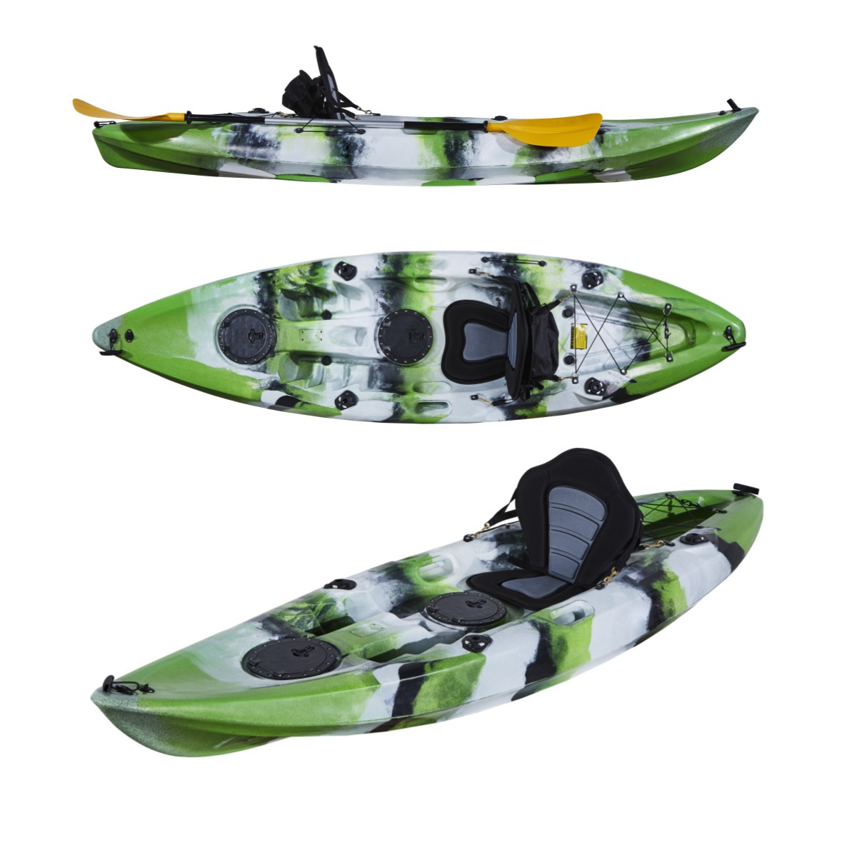 Made In China Single Person Fi – Fishing Kayak Sit In Bewertung und Preis