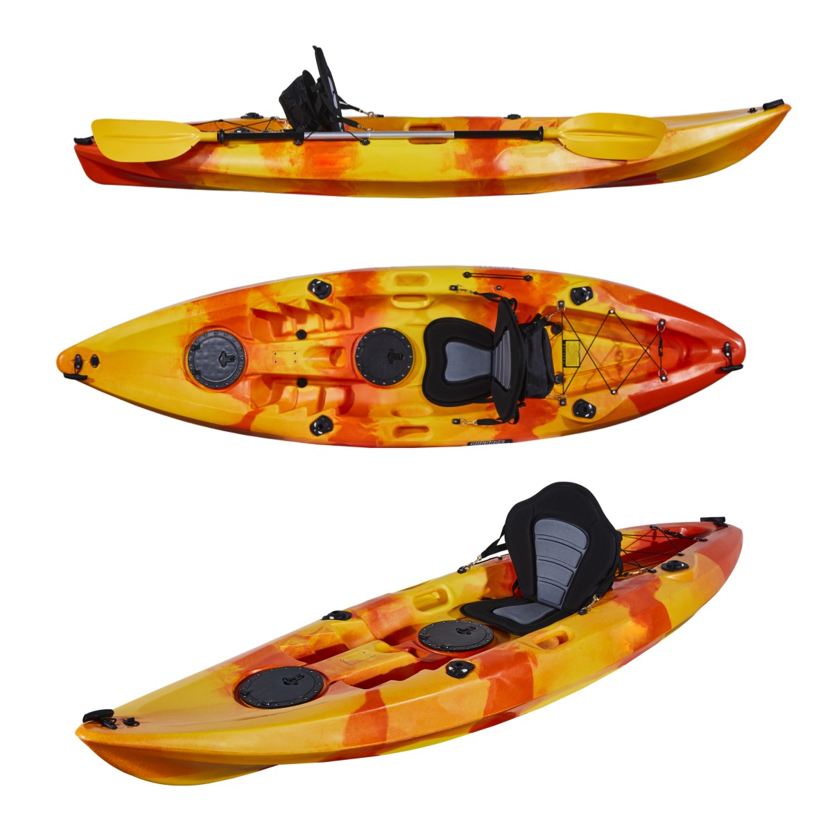 Made In China Single Person Fi – Fishing Kayak Sit In Bewertung und Preis