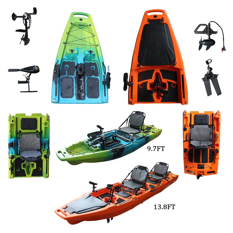 Factory Detachable Modular Ped – Fishing Kayak Sit In Bewertung und Preis