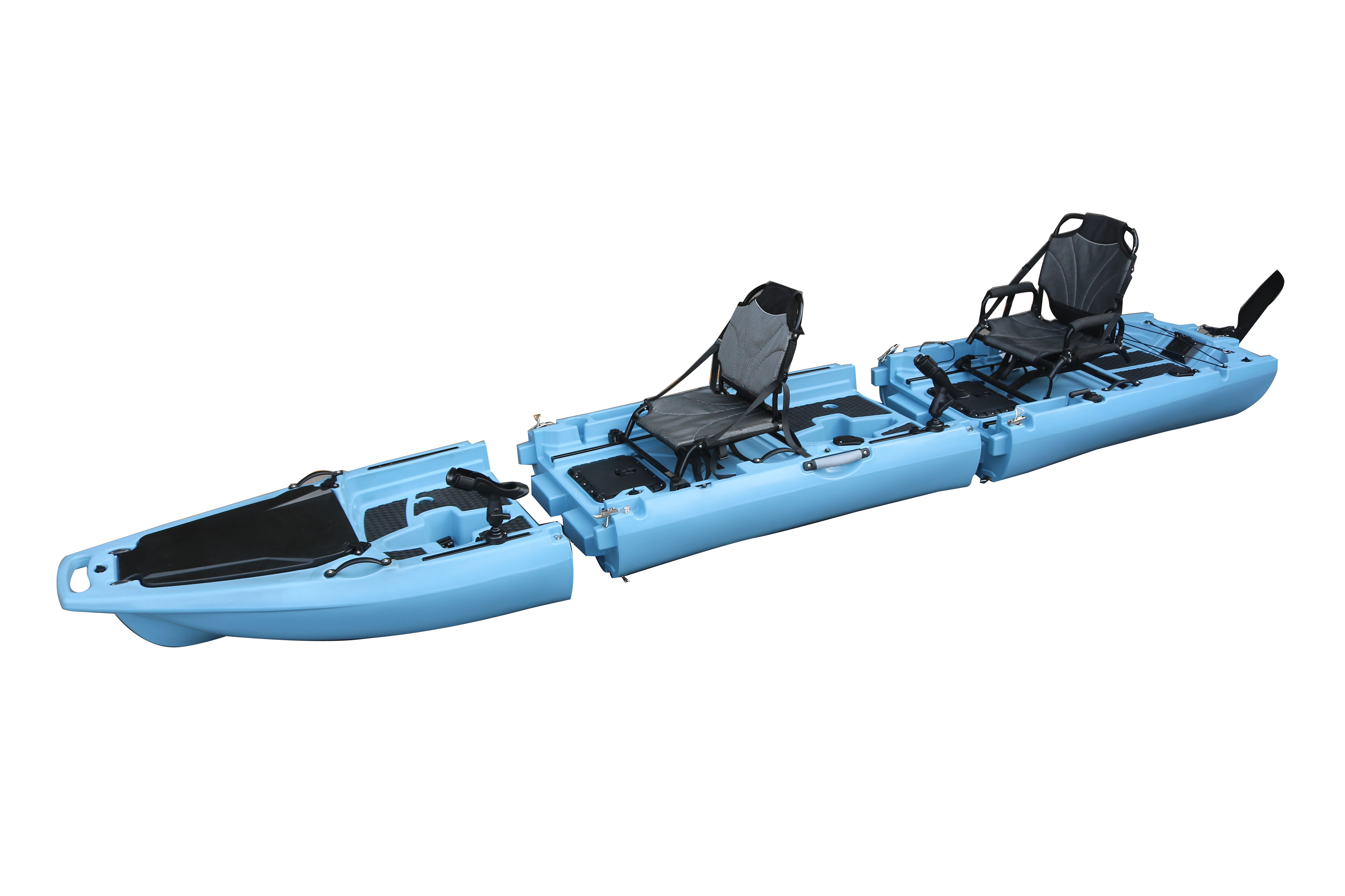 14FT 2 Person Detachable  Peda – Fishing Kayak Sit In Bewertung und Preis