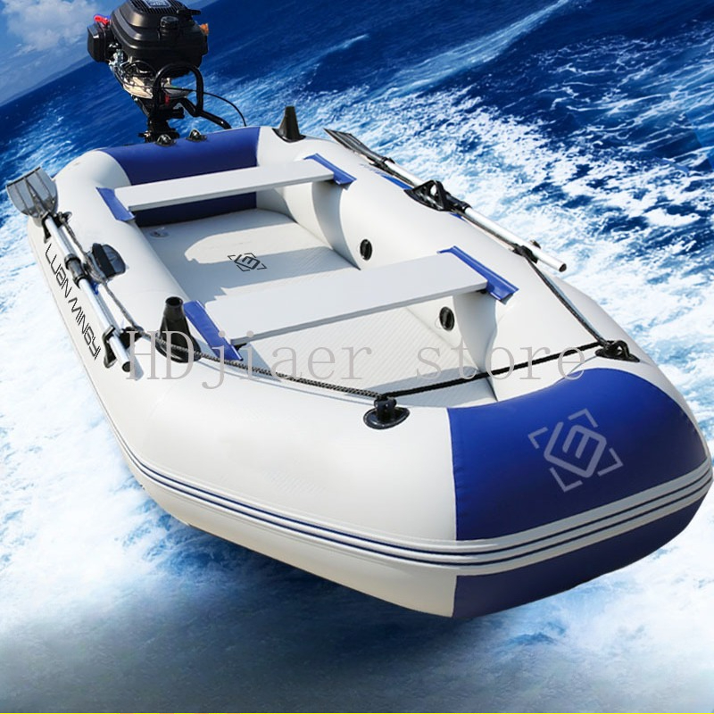 Inflatable Boat with Hard Bott – Fishing Kayak Inflatable Bewertung und Preis