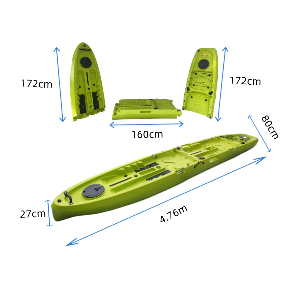 New Modular Tandem Double Sit- – Fishing Kayak Sit In Bewertung und Preis
